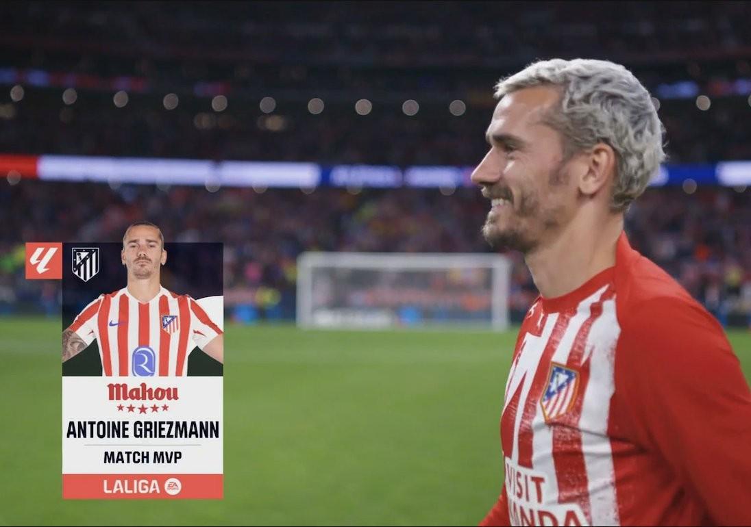 进球助马竞终结四连败，格列兹曼当选马竞3-2毕包全场最佳